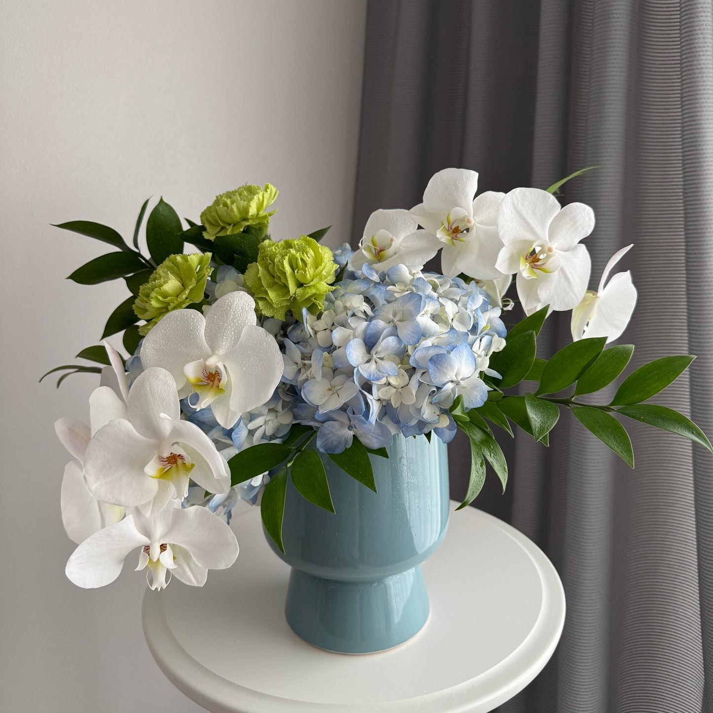Flowers in a pot “White Orchid”