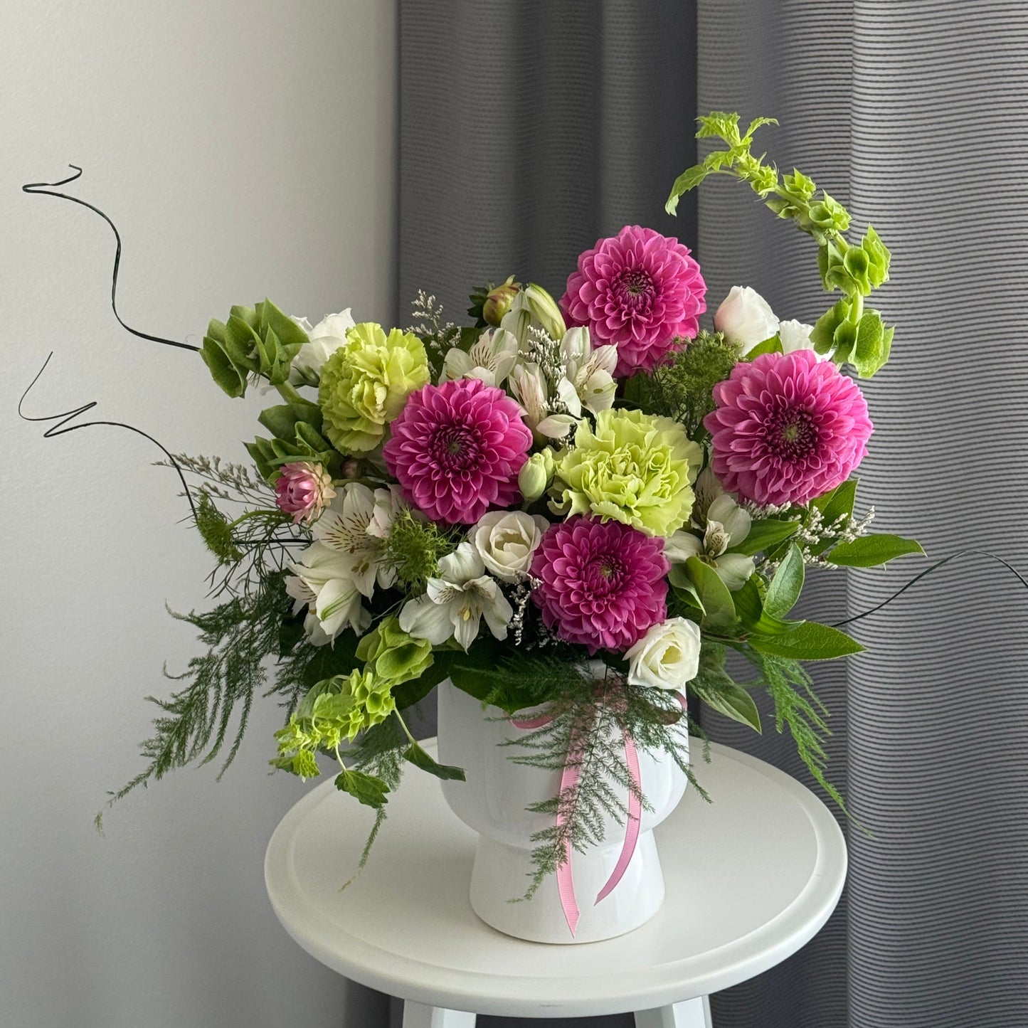 Flowers in a pot “ Pink Dahlia”