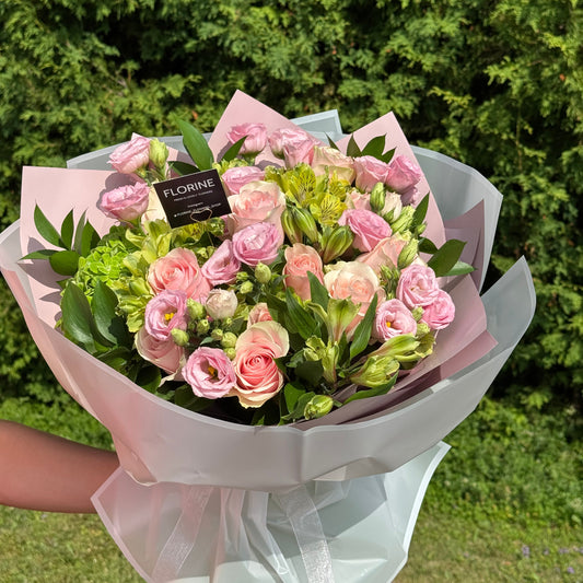 Mixed Flowers Bouquet “Blush Dream”