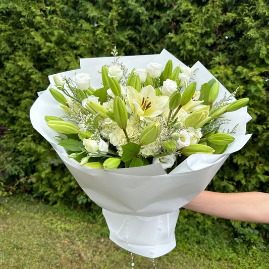 Mixed Flowers Bouquet “Lilies”