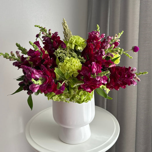 Flowers in a pot “Deep Elegance»