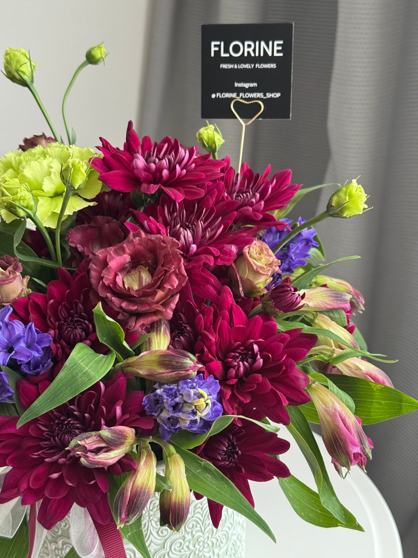 Flowers in a pot “Velvet Bloom”