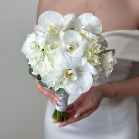 Bridal bouquet “Orchid & Hydrangea”