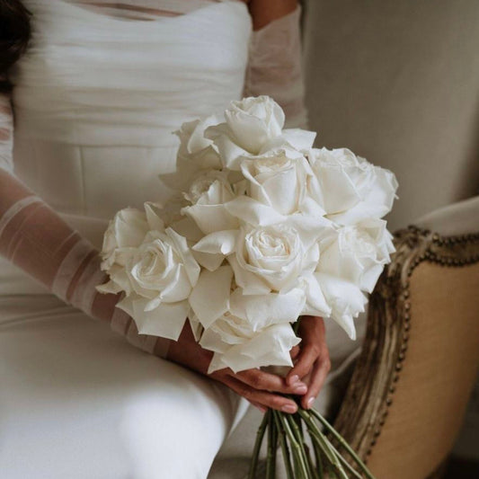 Bridal Bouquet “ White Roses”