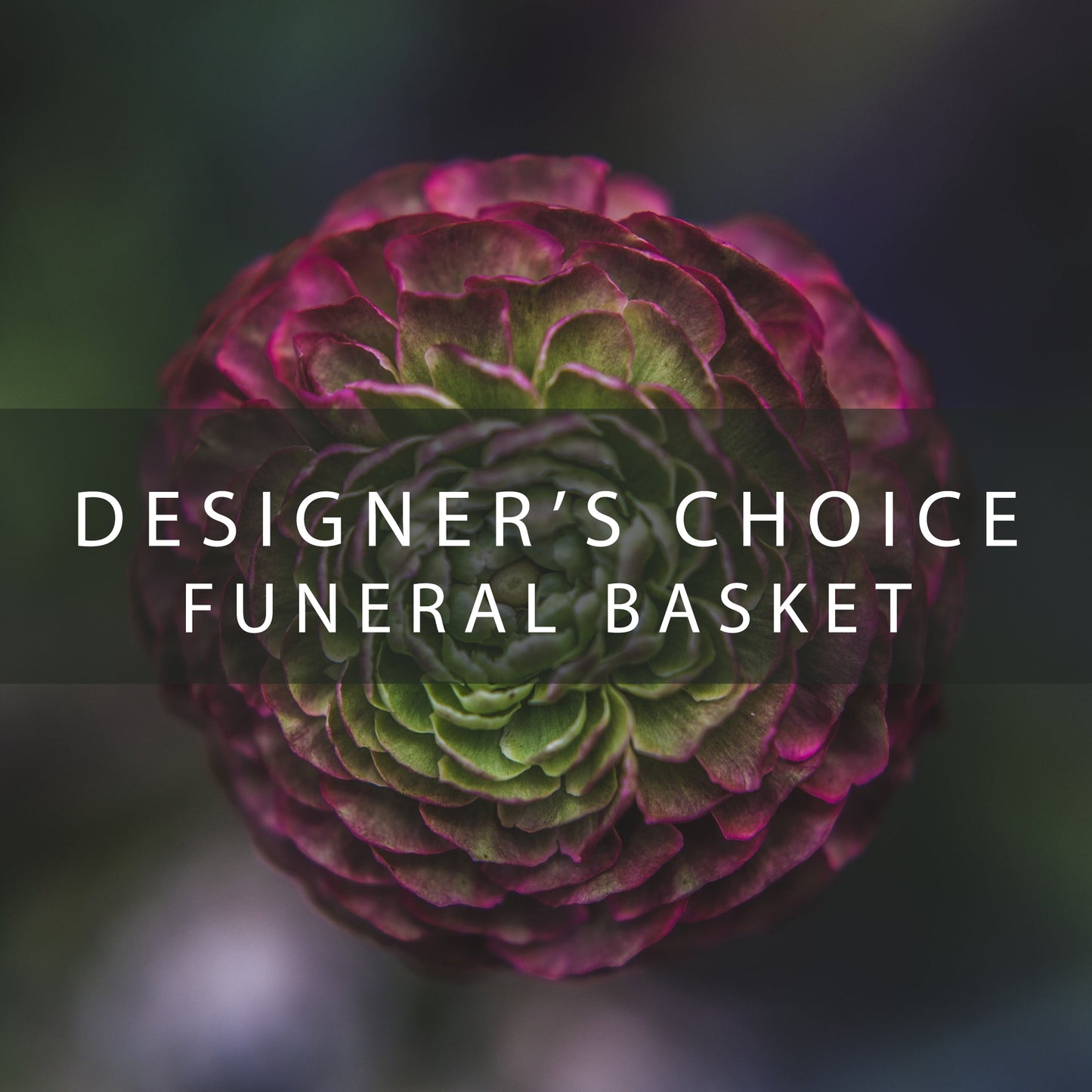 Designer’s Choice Funeral Basket
