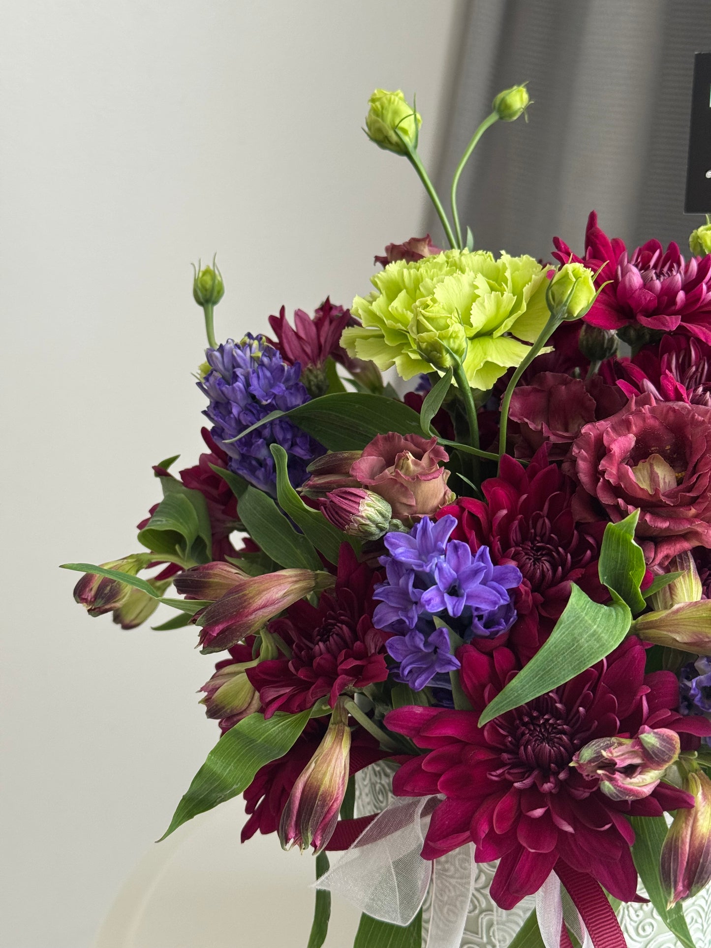 Flowers in a pot “Velvet Bloom”