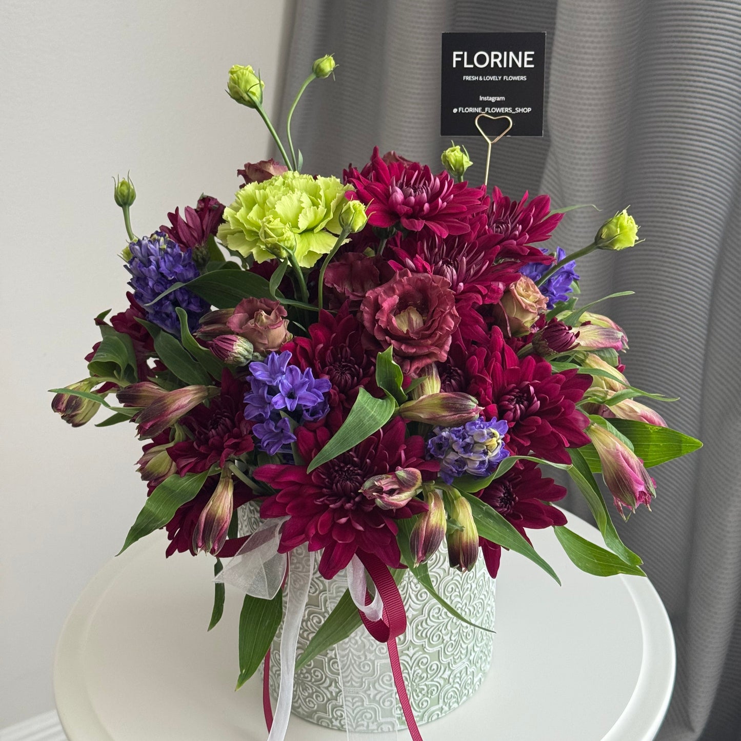 Flowers in a pot “Velvet Bloom”