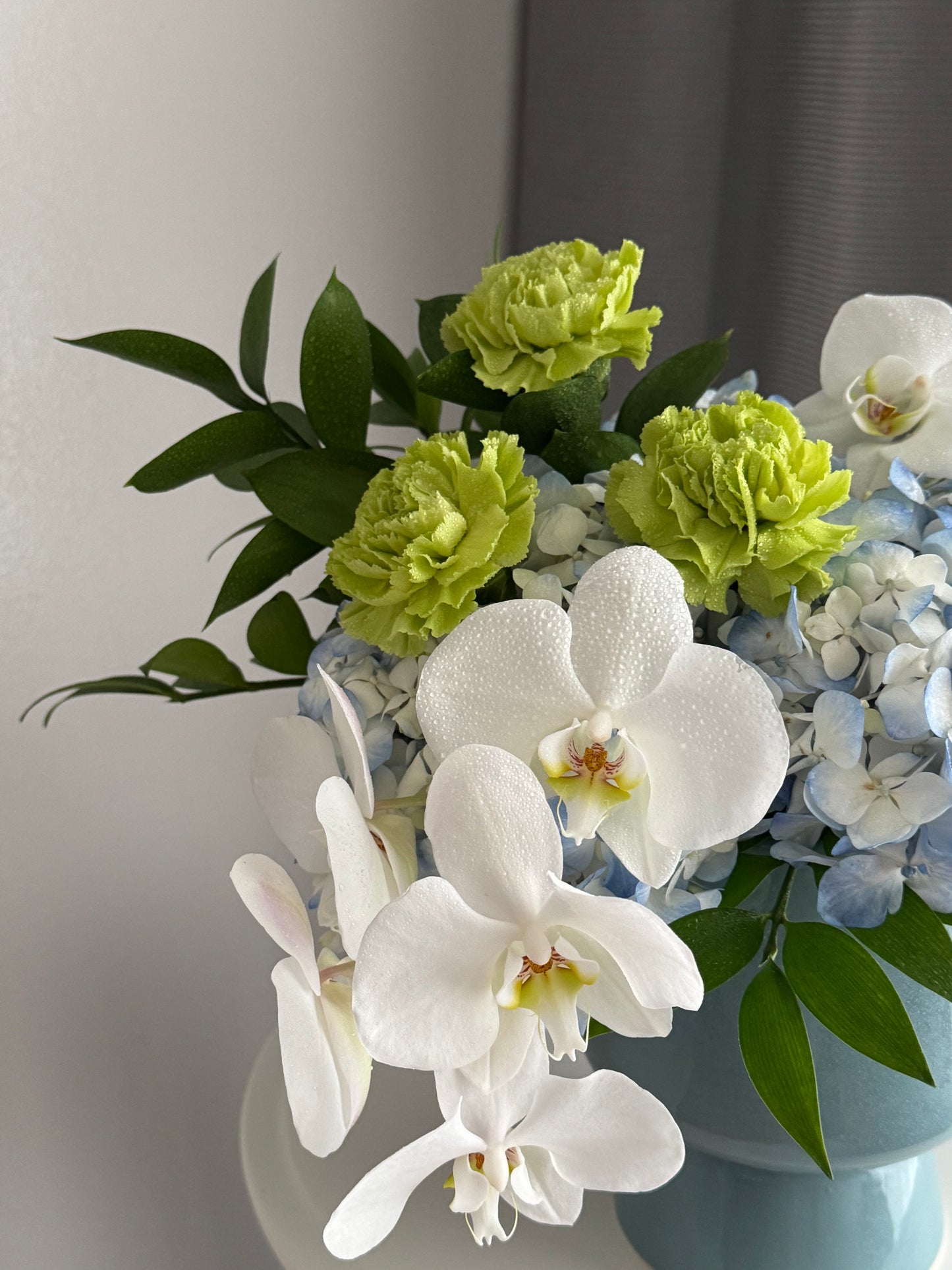 Flowers in a pot “White Orchid”