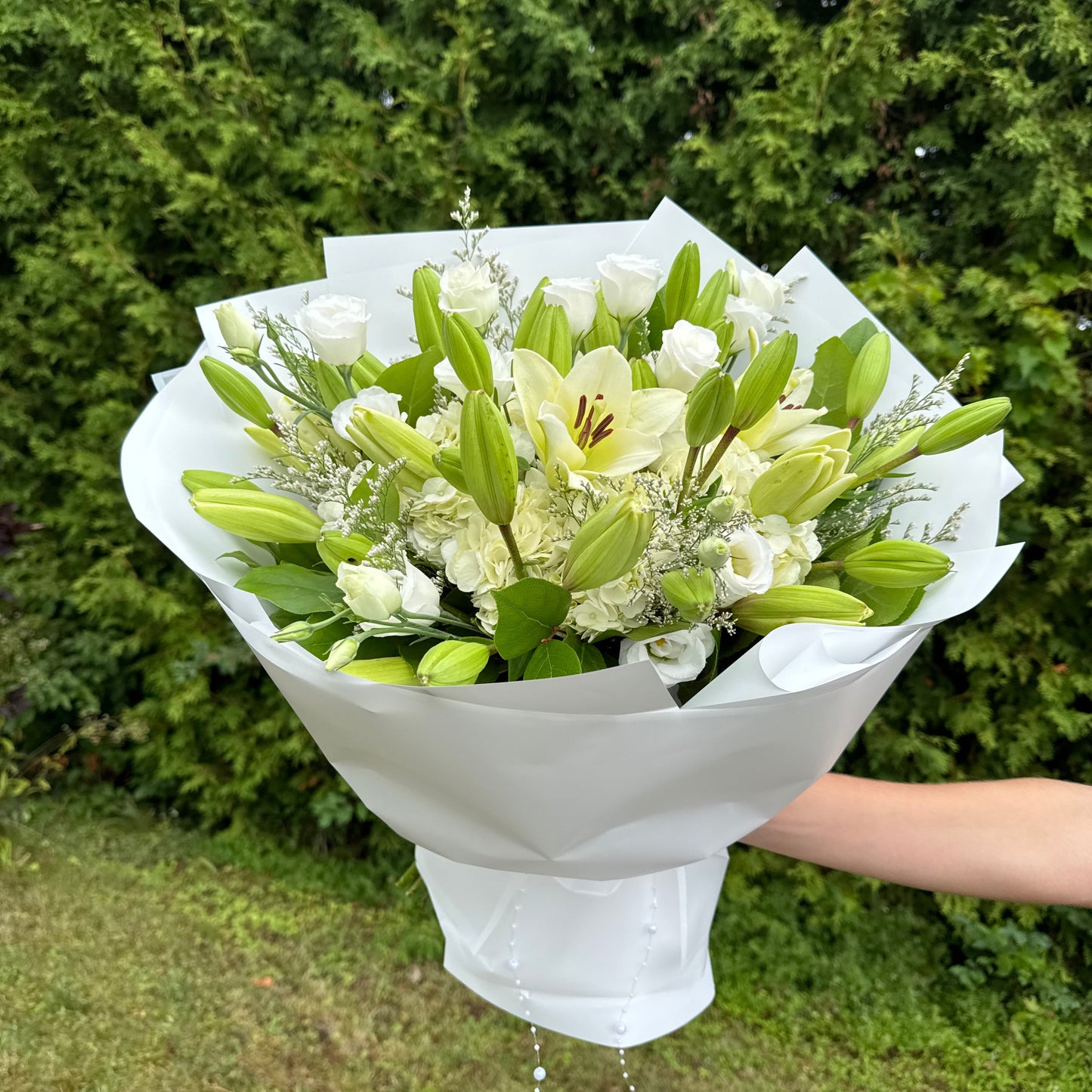 Mixed Flowers Bouquet “Lilies”