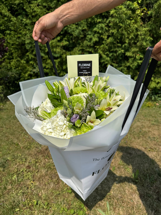 Mixed Flowers Bouquet “Lilies”