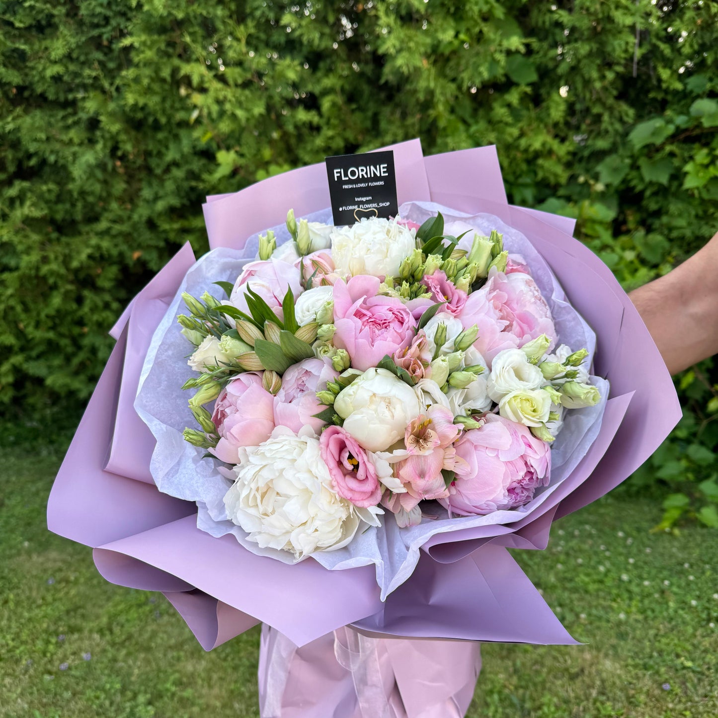 Mixed Flowers Bouquet “Sweet Peonies”