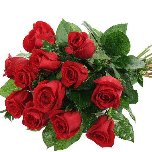 Rose Bouquet “Red & White”